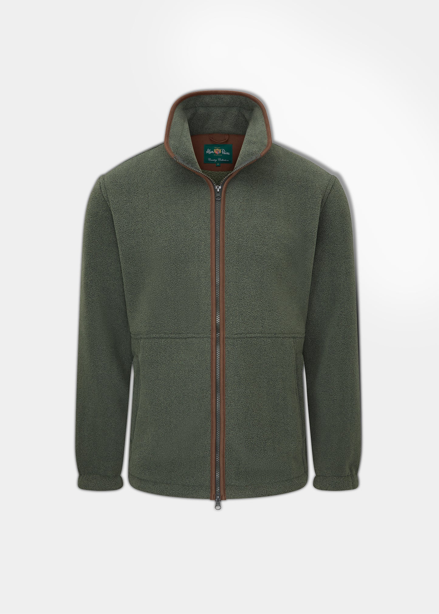 Aylsham Men's Fleece Jacket In Cedar Green