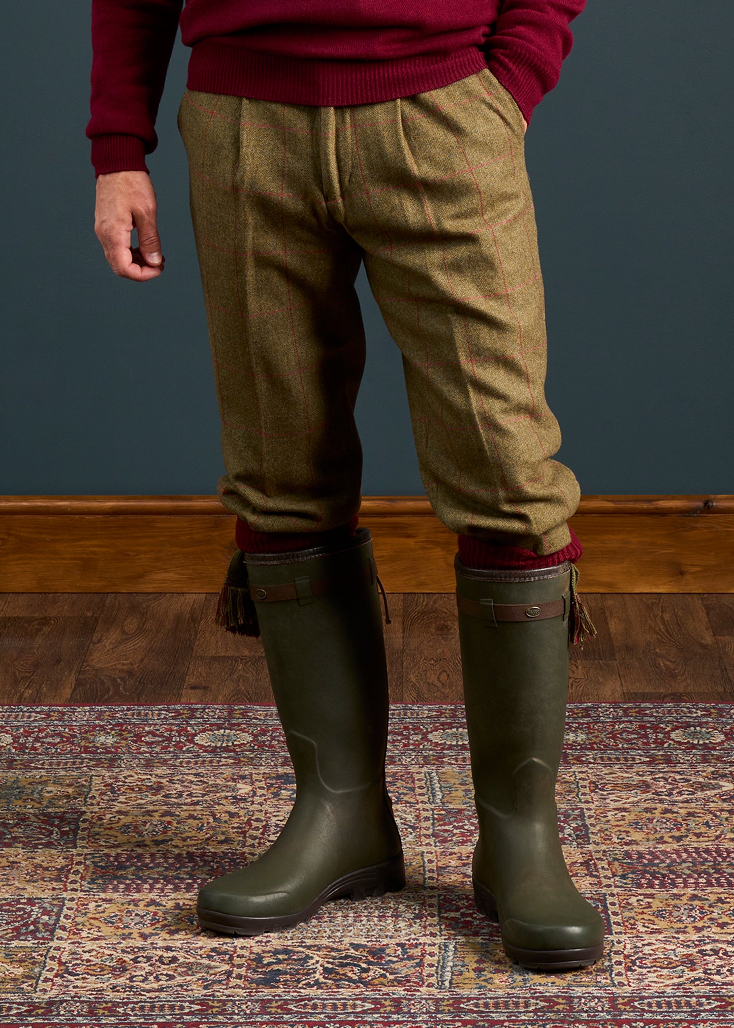 Combrook Men's Tweed Shooting Breeks In Reed