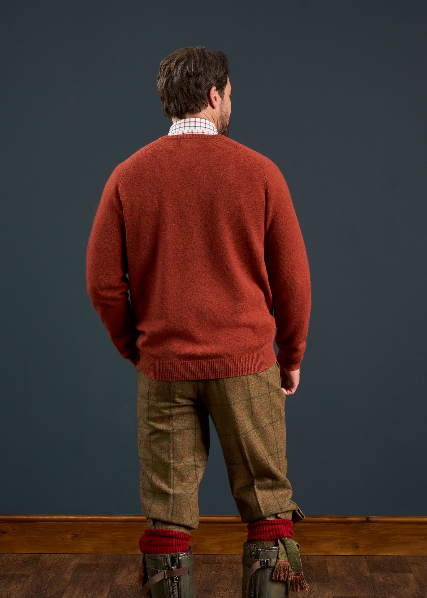 Combrook Men's Tweed Shooting Breeks In Thyme