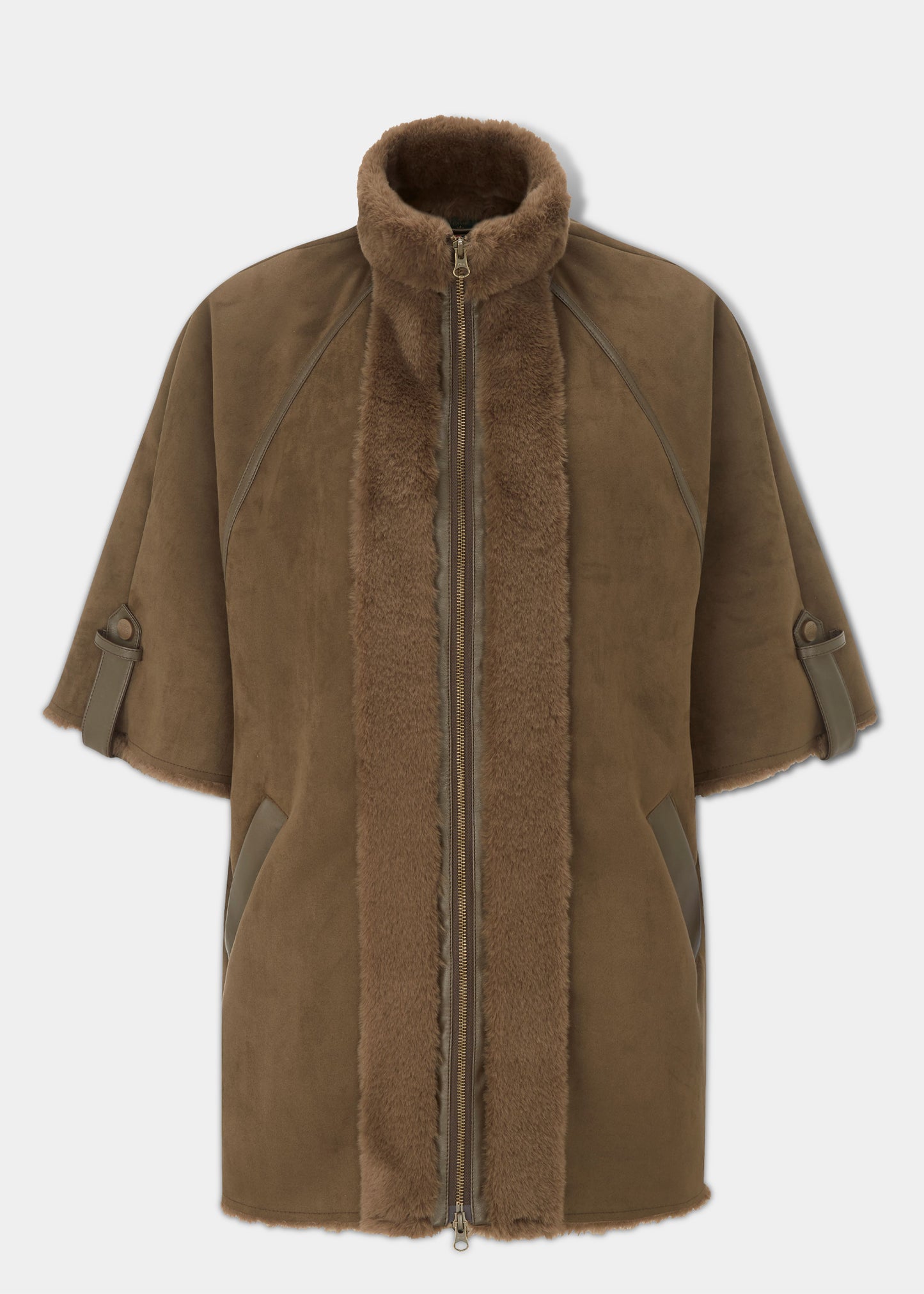 Mantella da donna Surrey color nocciola - vestibilità regolare