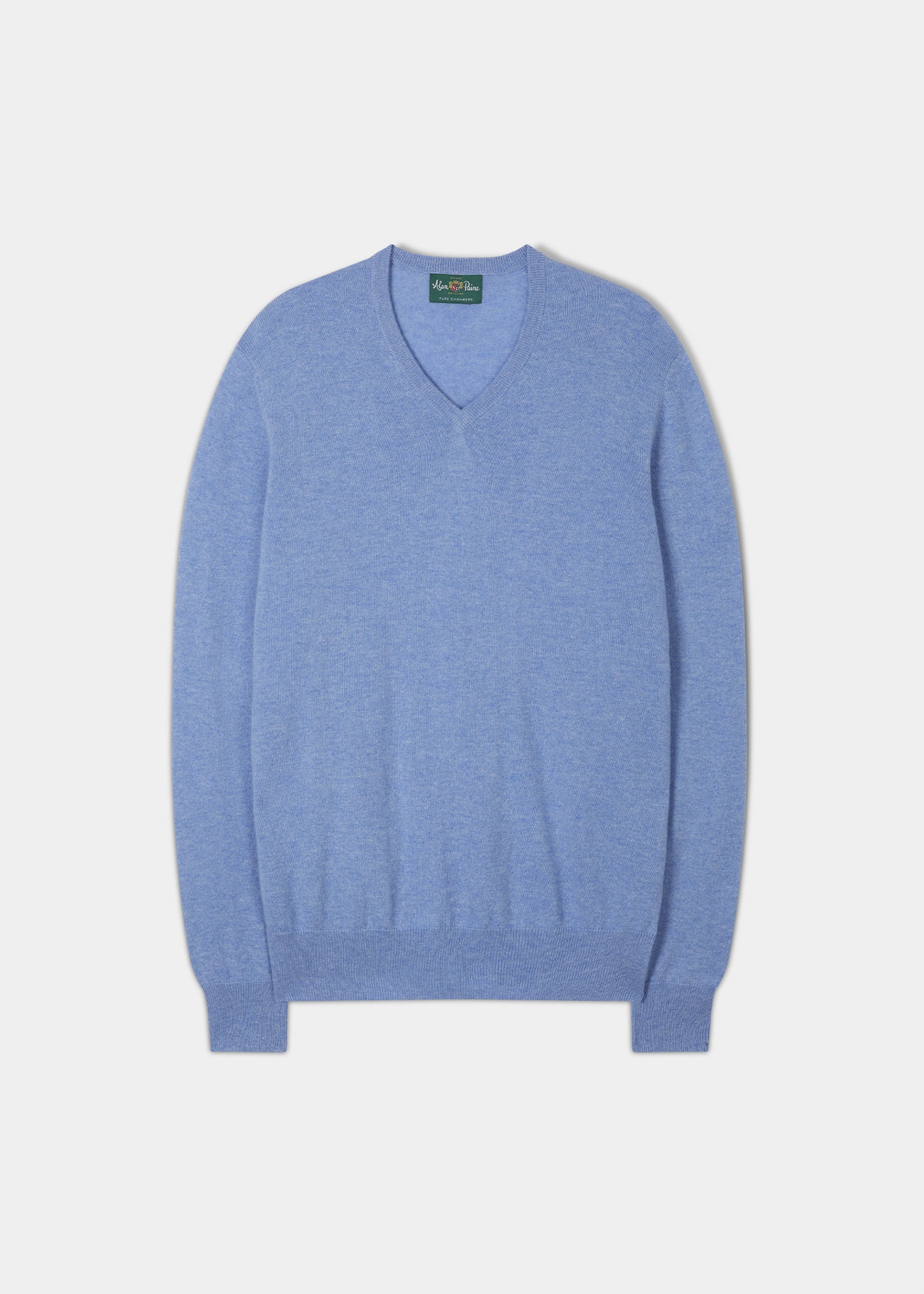 Maglione in cashmere Haddington nella tonalità Oceano - Vestibilità regolare