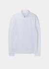 Rainford Performance 1/4 Zip Finto collo in bianco