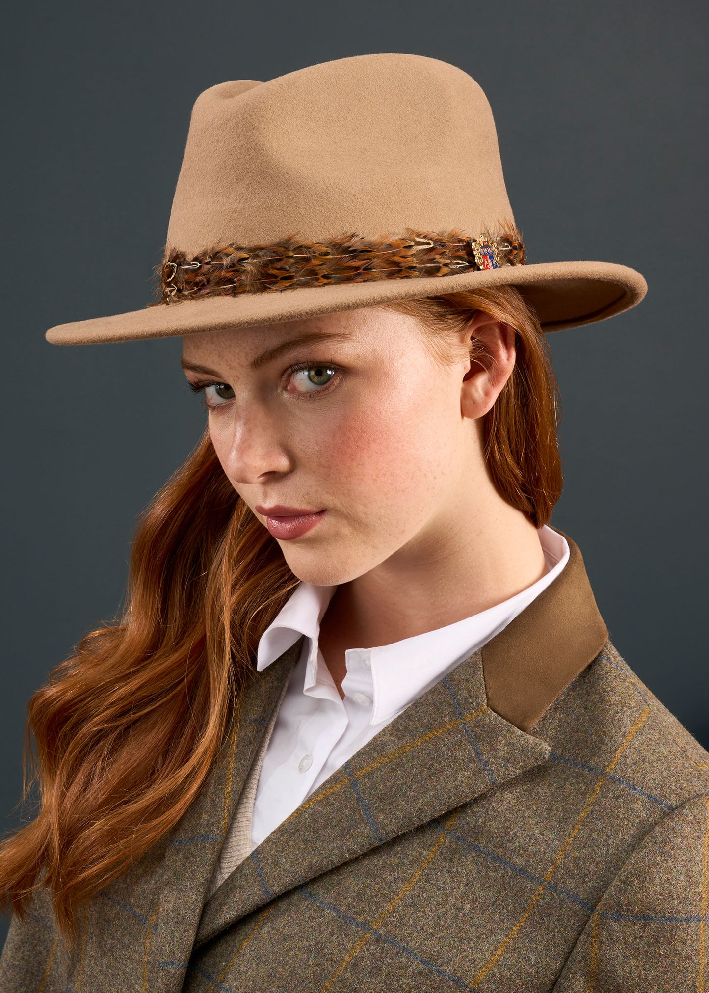 Fedora da donna Richmond in visone