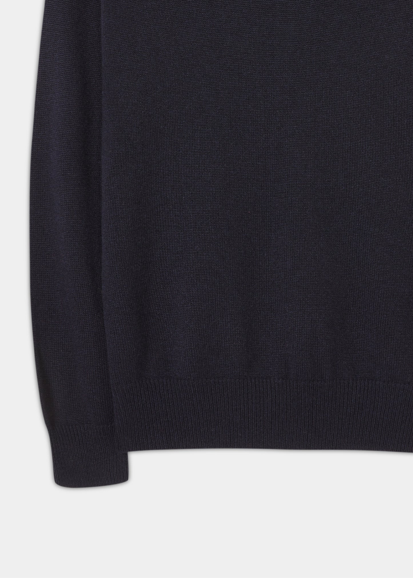 Maglione in cashmere Selkirk in blu scuro - vestibilità classica