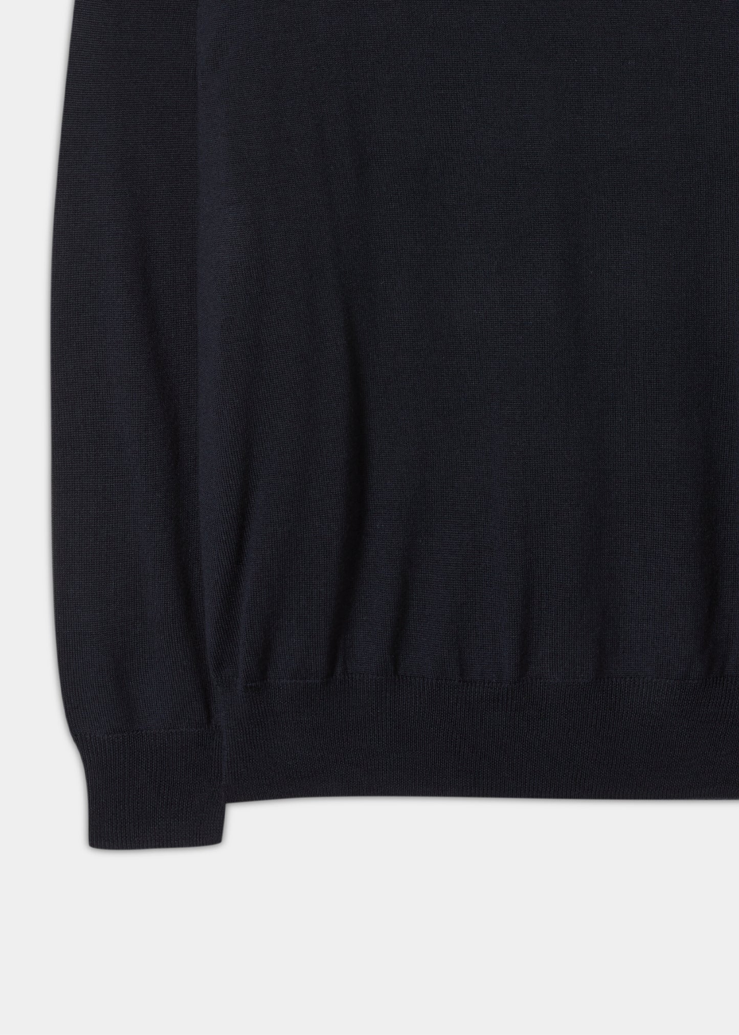 Maglione in lana merino da uomo Radstone in blu scuro - Vestibilità regolare