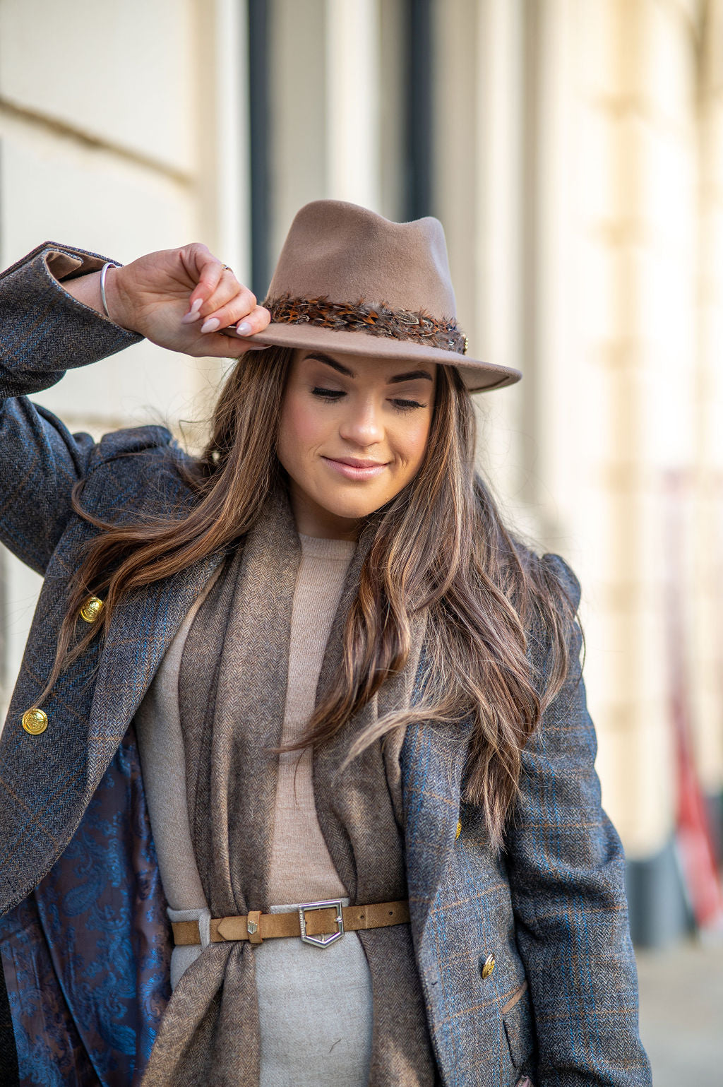 Fedora da donna Richmond in visone