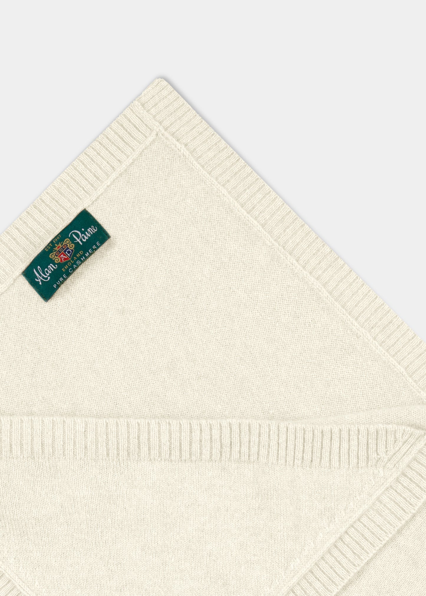 Coperta per bebè in cashmere - Ecru