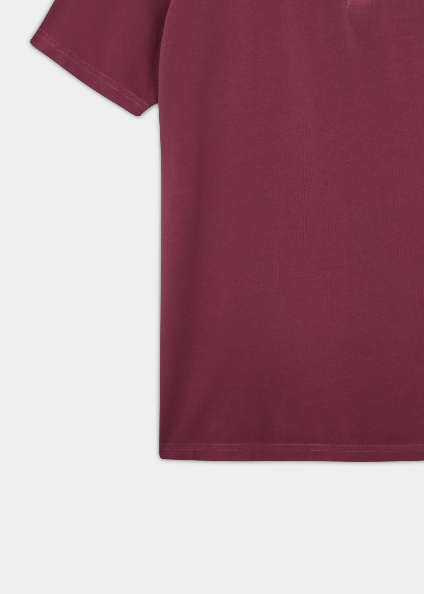 Polo Tutbury Faded Dye in bordeaux - Senza emblema