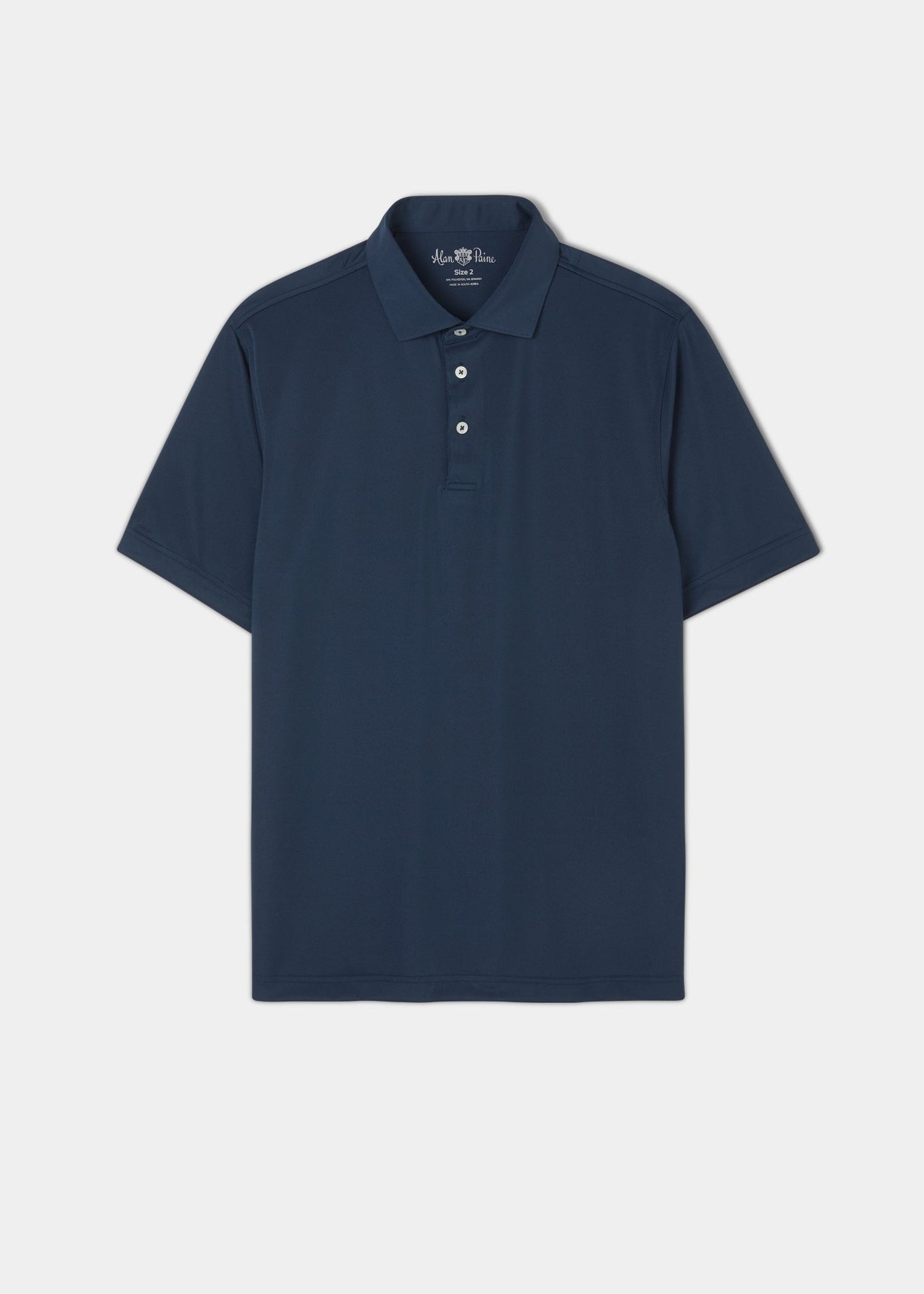 Polo Rockbourne Performance in blu navy - Vestibilità sportiva