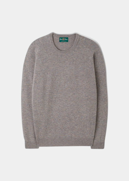 Lenzie Men's Lambswool Jumper In Fusion 