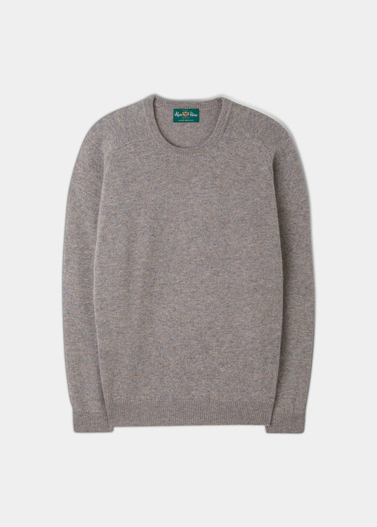 Lenzie Men's Lambswool Jumper In Fusion 