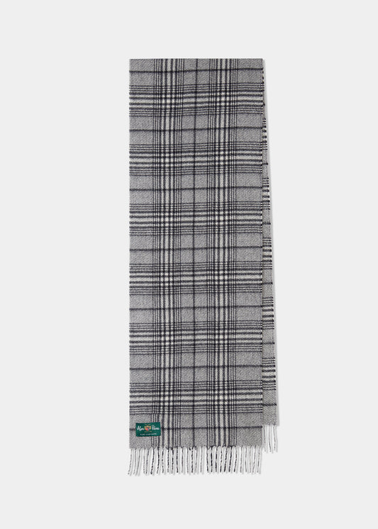 Sciarpa in cashmere scozzese Bower Dogtooth in stile derby