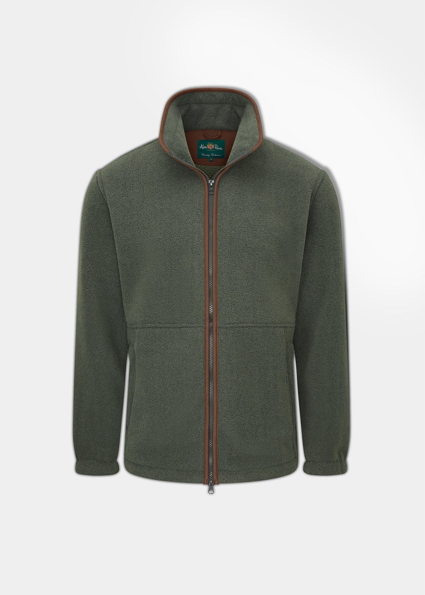Aylsham Men's Fleece Jacket In Cedar Green