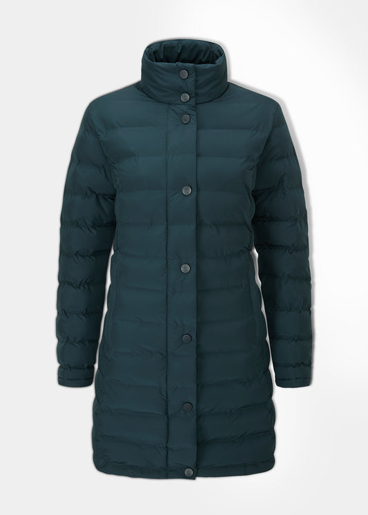 Calsall Cappotto da Donna Blu Navy - Vestibilità Classica
