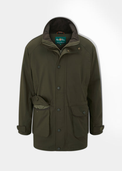 Dunswell Men's Waterproof Field Coat In Olive
