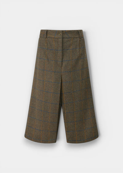 Surrey Ladies Tweed Water Repellent Culottes in Seabrook  -  Regular Fit