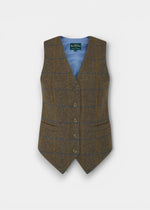 Surrey Ladies Tweed Water Repellant Waistcoat in Seabrook  -  Regular Fit