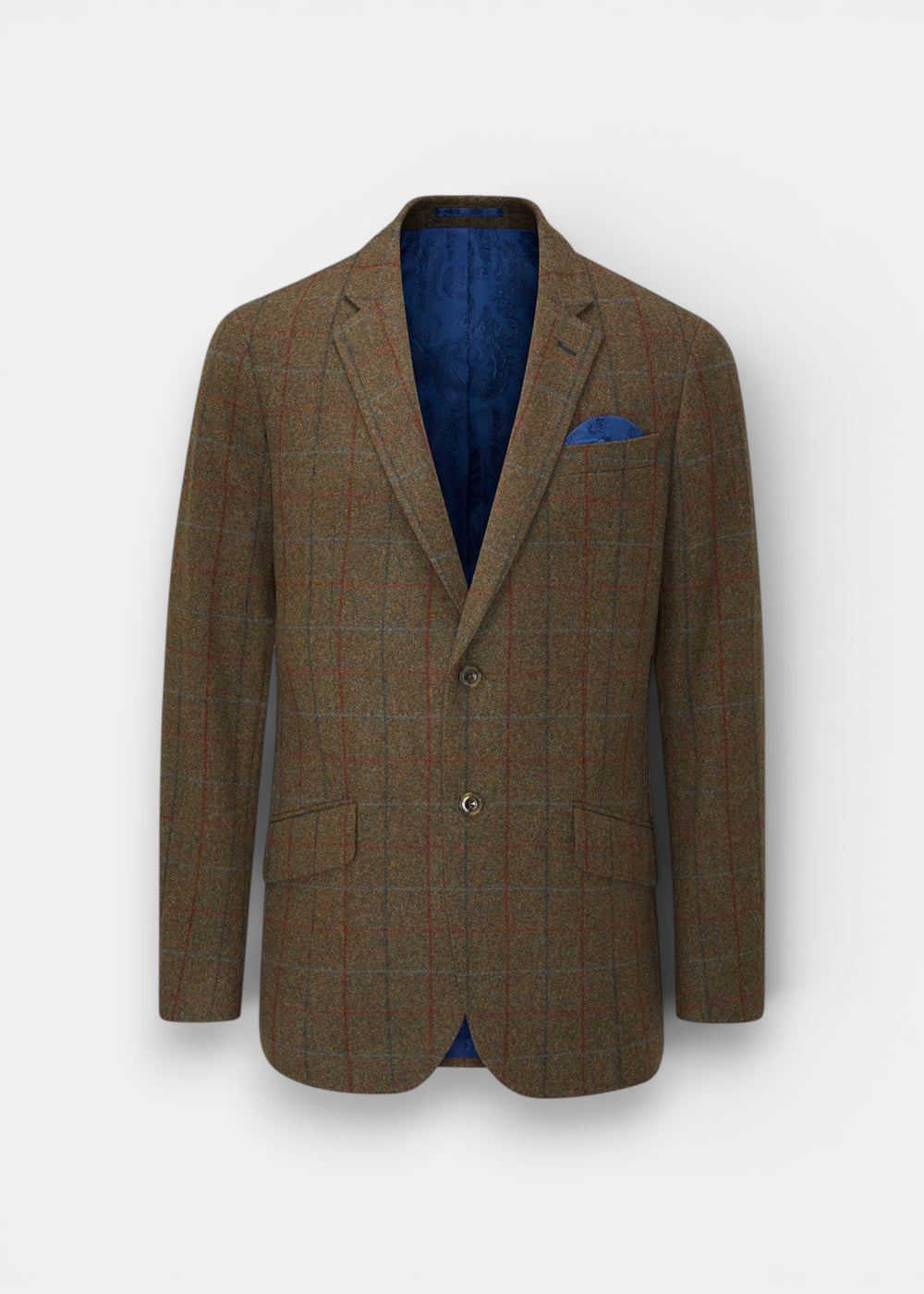 Surrey Men's Tweed Water Repellent Lined Blazer in Hawkswood  -  Regular Fit