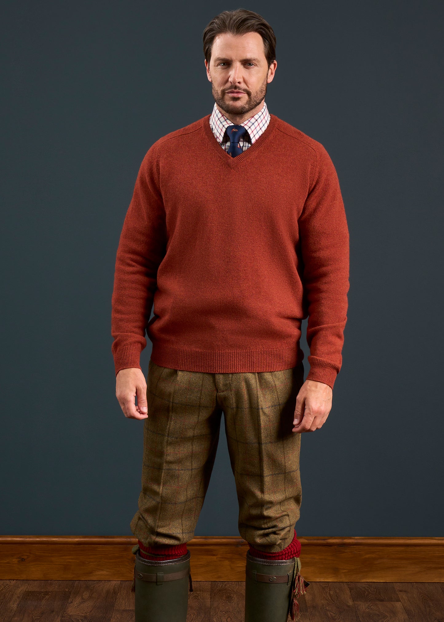 Combrook Men's Tweed Shooting Breeks In Thyme