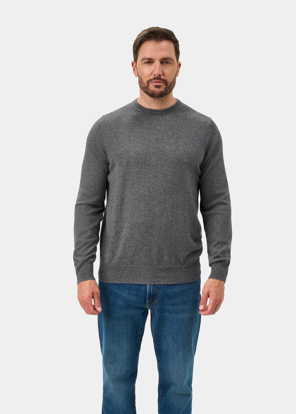 Melfort Cashmere Jumper in Derby - Regular Fit