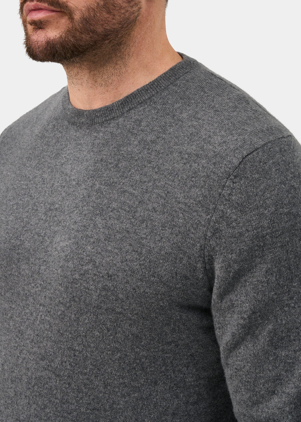 Melfort Cashmere Jumper in Derby - Regular Fit