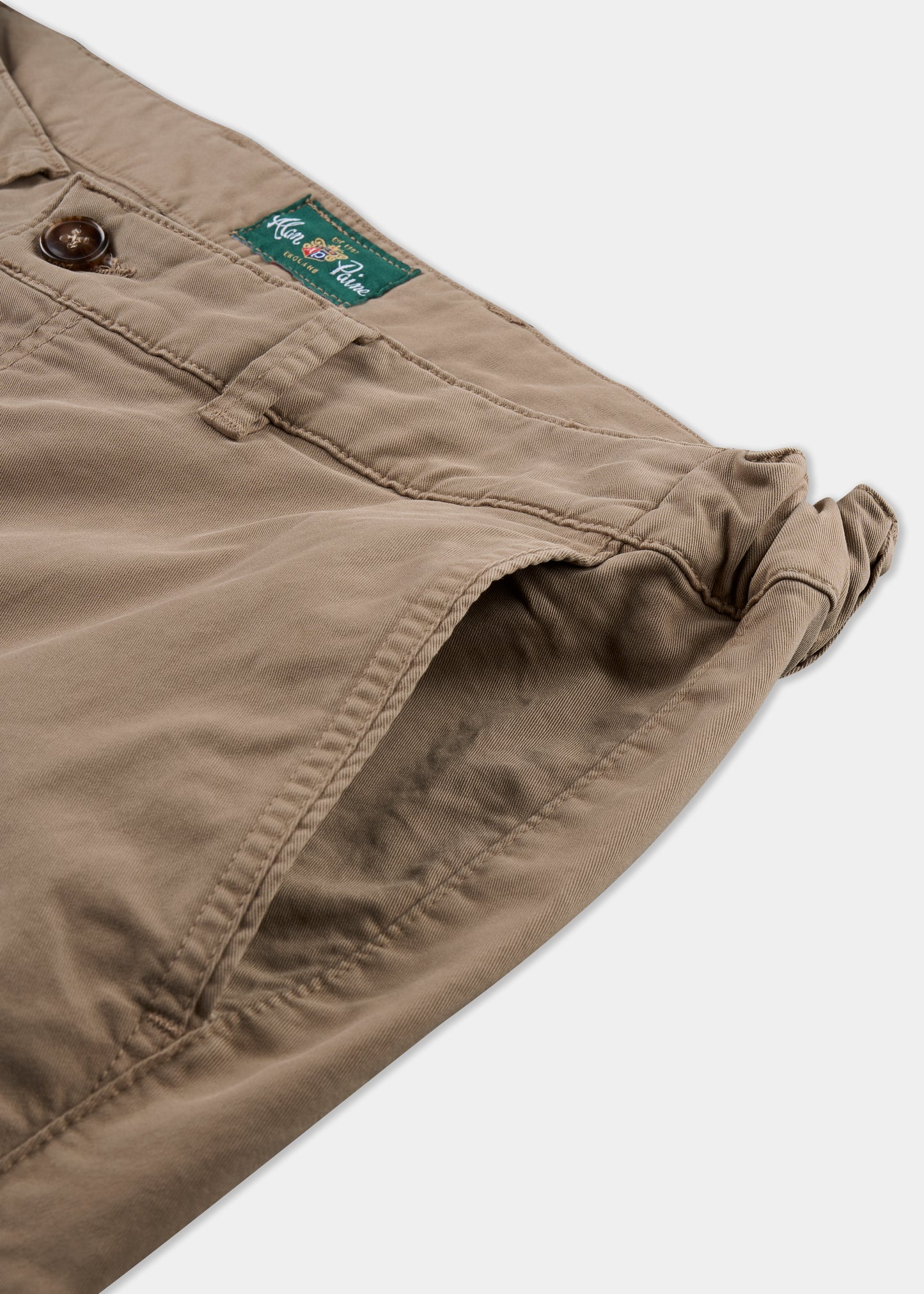 Men's Chino Trousers in Beige