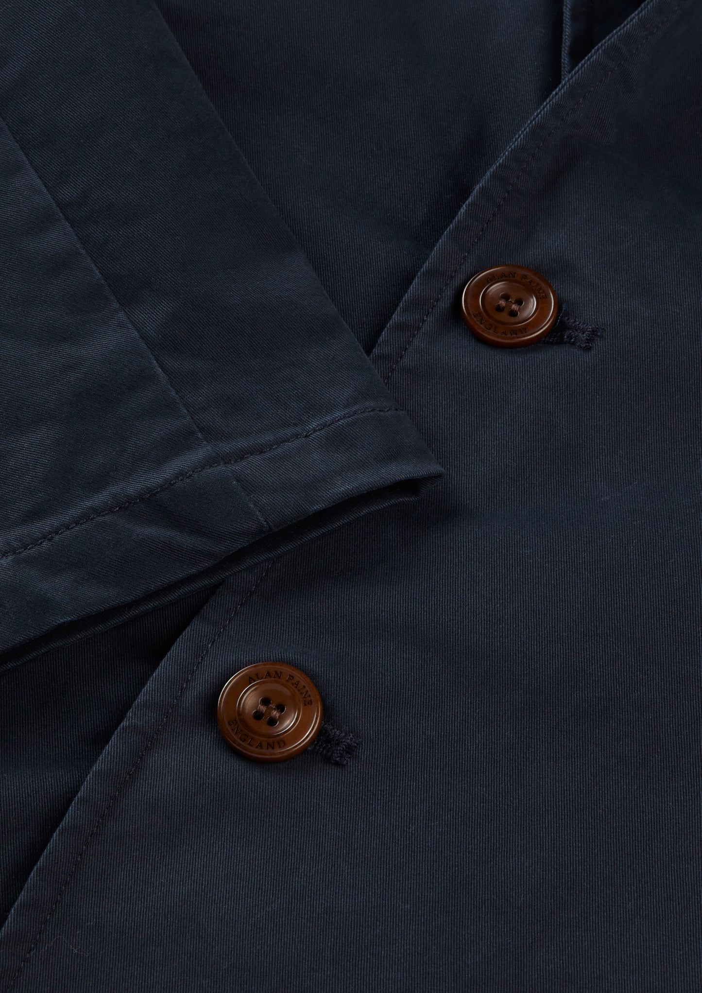 Men's Cotton Blazer in Navy