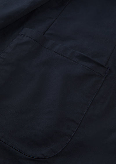 Men's Cotton Blazer in Navy