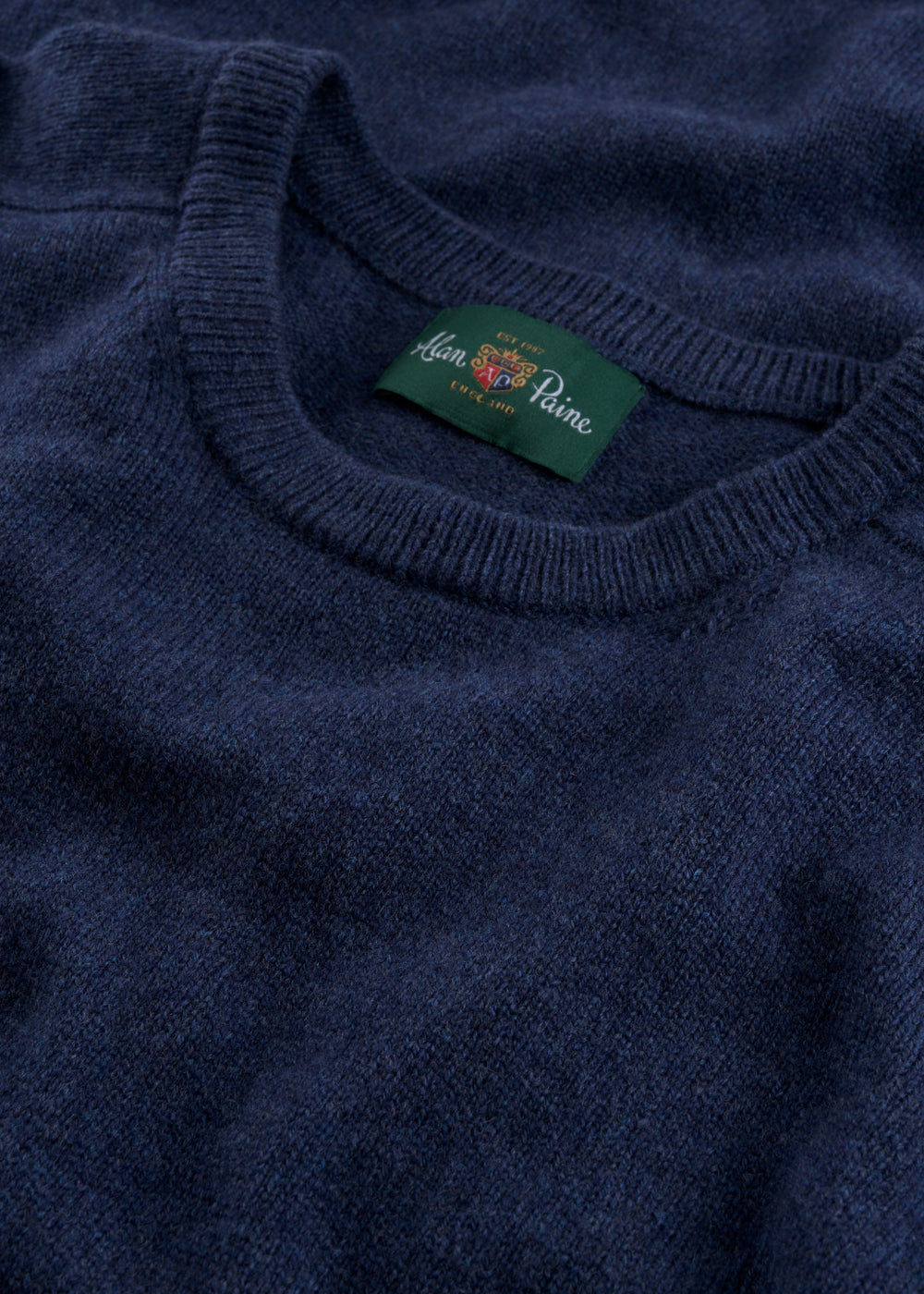 Men's Lambswool Crew Neck Jumper in Rhapsody