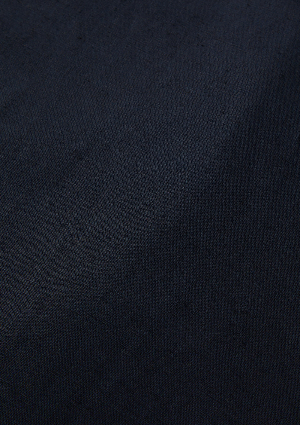Men's Linen Cotton Bomber Jacket in Navy