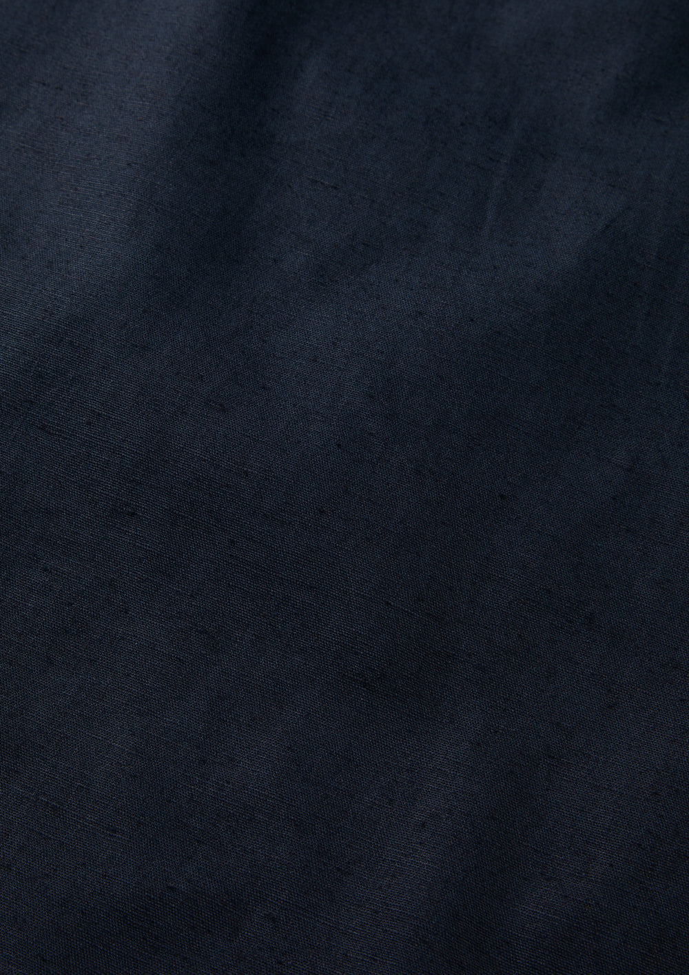 Men's Linen Cotton Shacket in Navy Blue