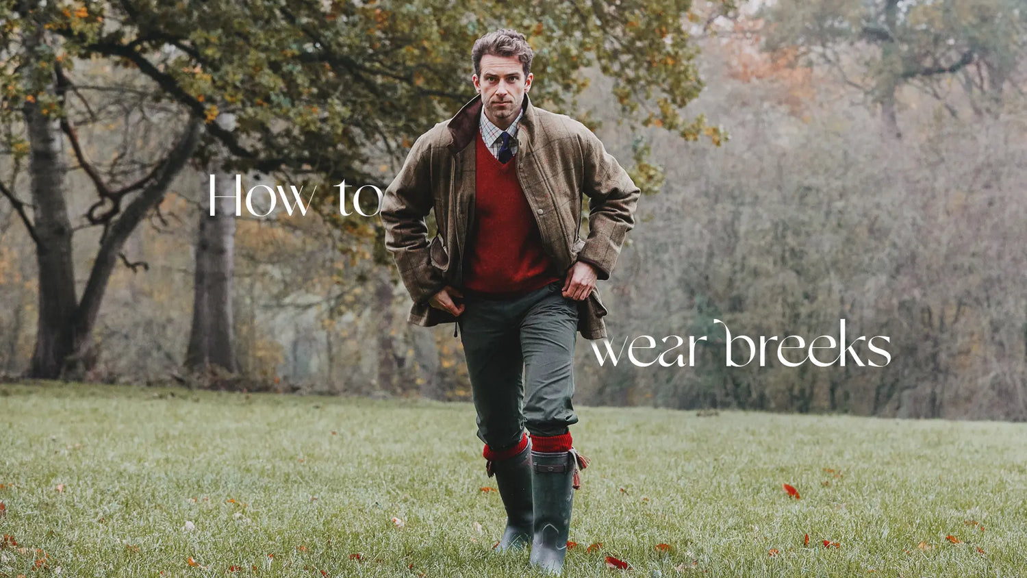 How To Wear Breeks | Alan Paine