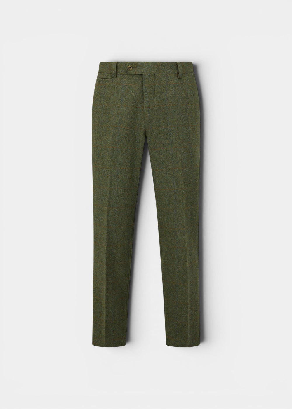 Combrook Men's Tweed Water Repellent Trousers in Mariner - Regular Fit
