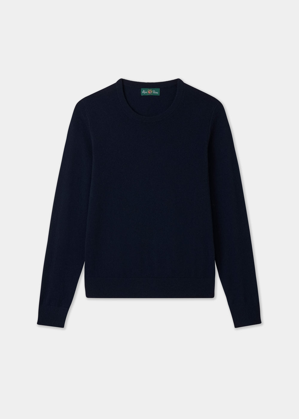 Women's wool and cashmere jumper in dark navy