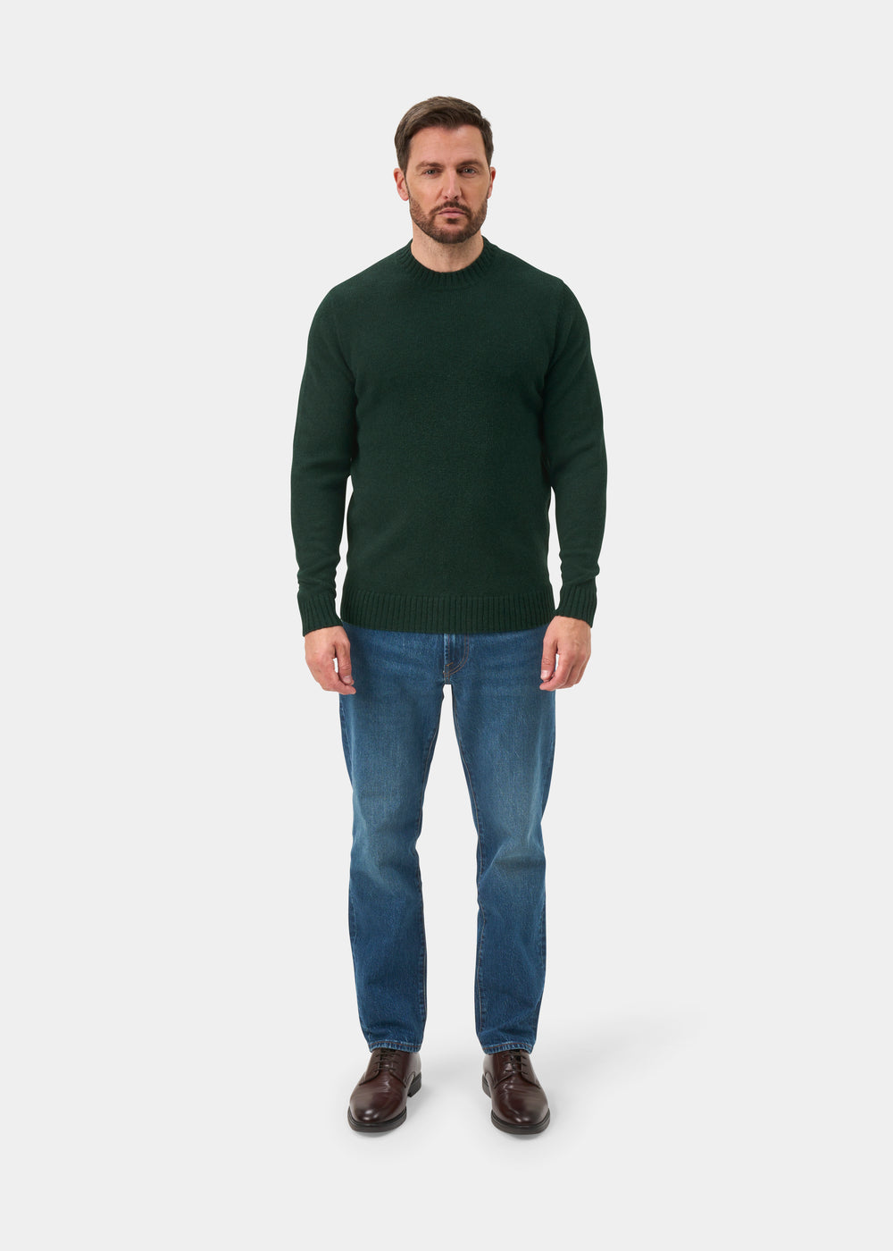 Kinnadie Supersoft Shetland Jumper In Cossack - Regular Fit