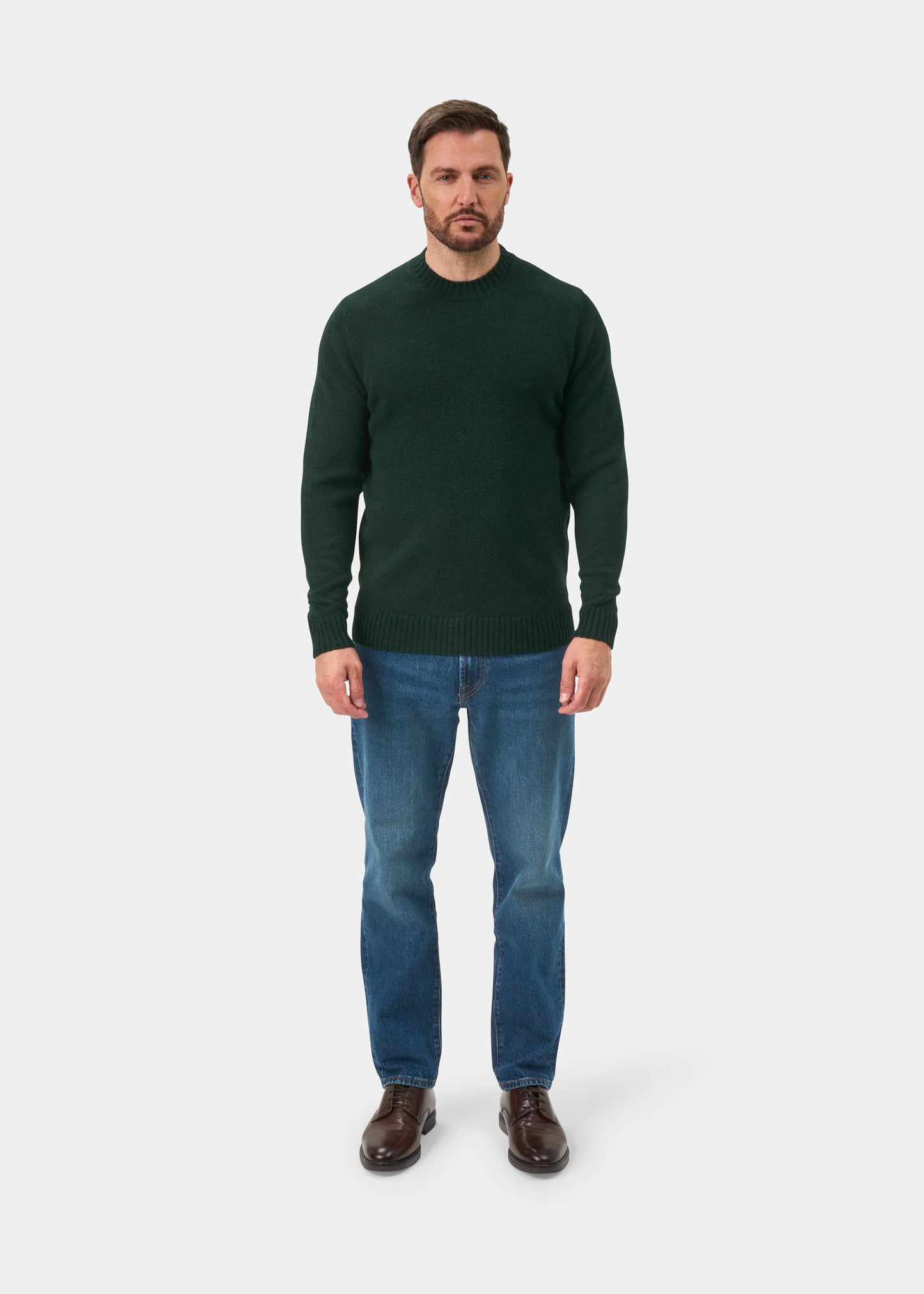 Kinnadie Supersoft Shetland Jumper In Cossack - Regular Fit
