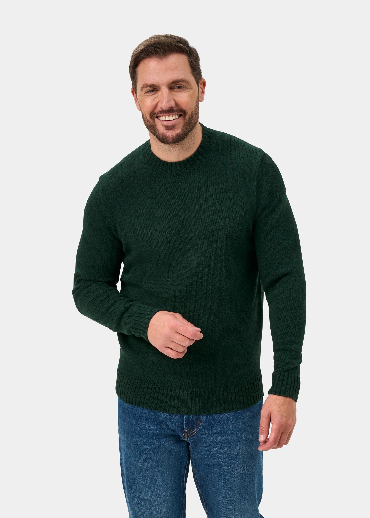 Kinnadie Supersoft Shetland Jumper In Cossack - Regular Fit