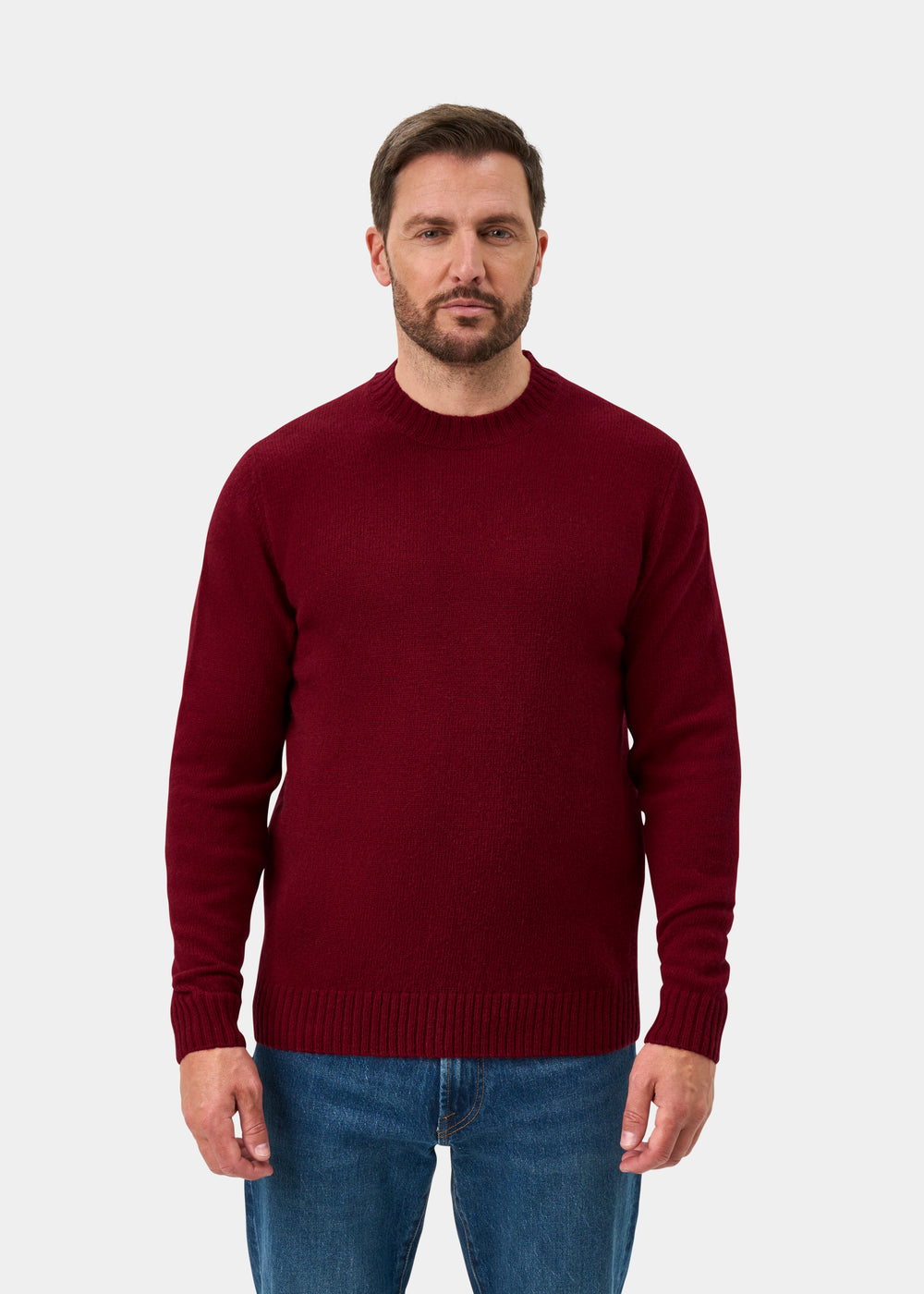 Kinnadie Supersoft Shetland Jumper In Venetian - Regular Fit