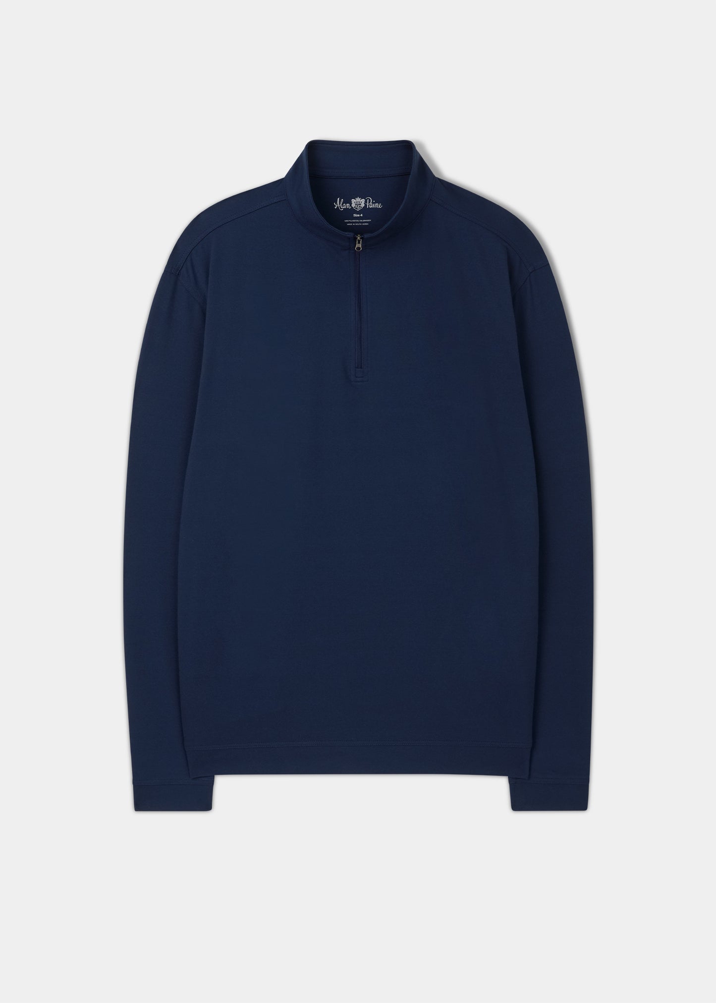 Rainford Performance 1/4 Zip Collo a lupetto in blu scuro