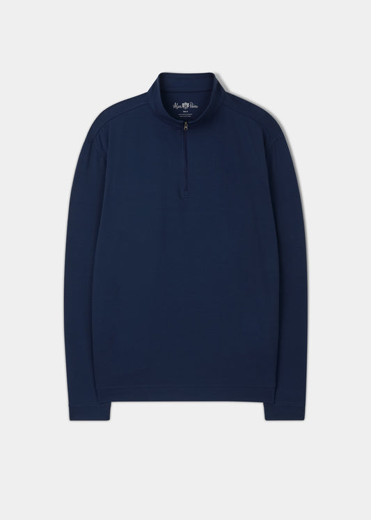 Rainford Performance 1/4 Zip Collo a lupetto in blu scuro
