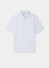 Polo Shalford Performance con stampa blu