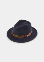Richmond Ladies Fedora In Navy