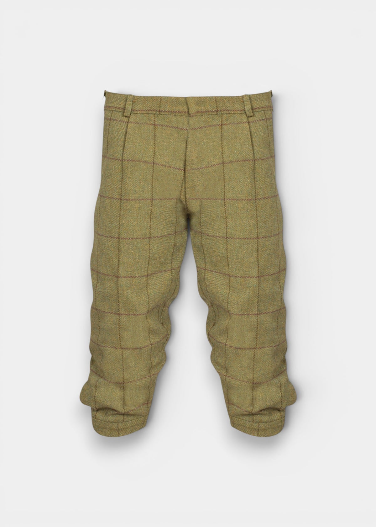 Rutland Men's Tweed Water Repellent Shooting Breeks in Lichen  -  Regular Fit