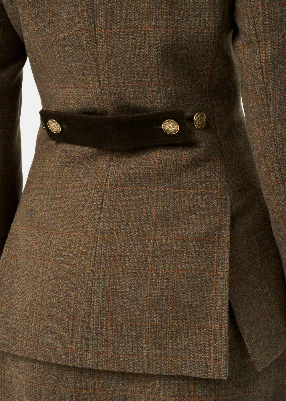 Surrey Ladies Tweed Water Repellent Blazer in Field Maple -  Regular Fit