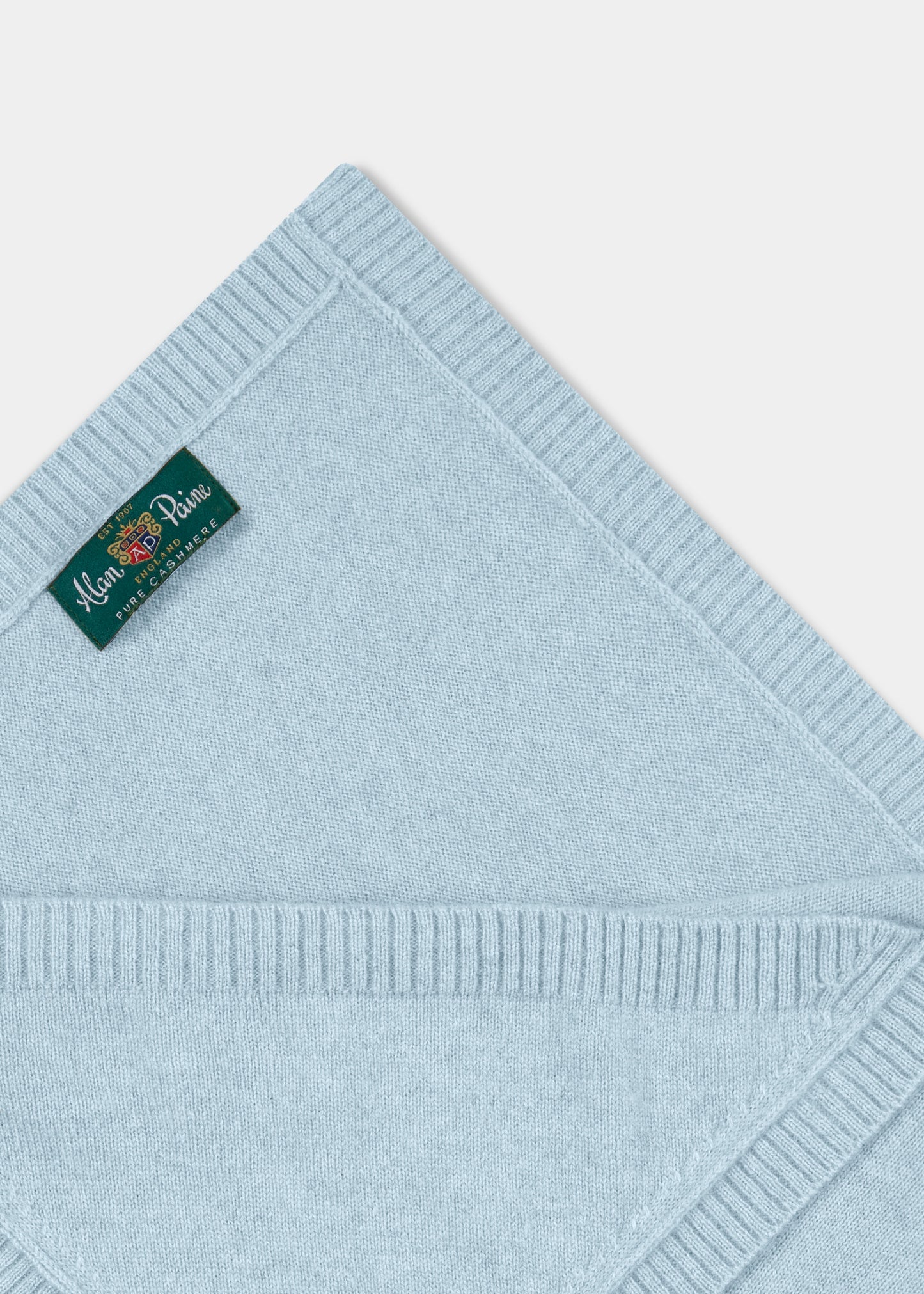 Coperta per neonati in cashmere - Baby Blue