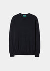 Maglione in lana merino da uomo Radstone in blu scuro - Vestibilità regolare