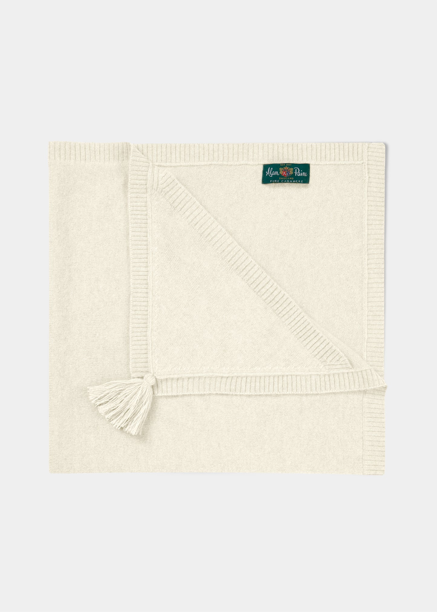 Coperta per bebè in cashmere - Ecru