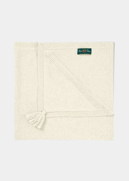 Coperta per bebè in cashmere - Ecru