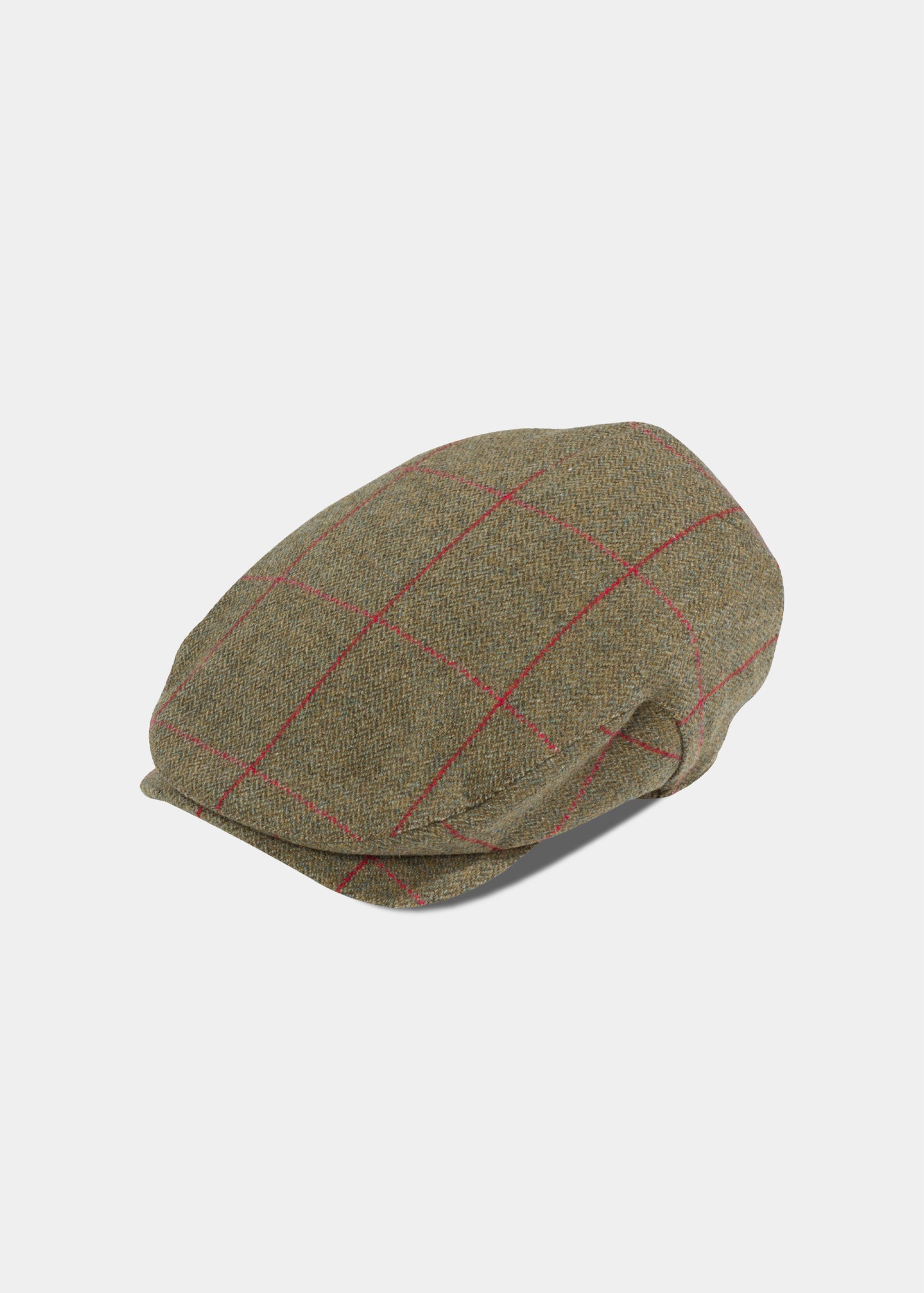 Cappello Piatto In Tweed Verde | Major Wear, Foderato, Unisex, 4 Stagioni - Foto 3