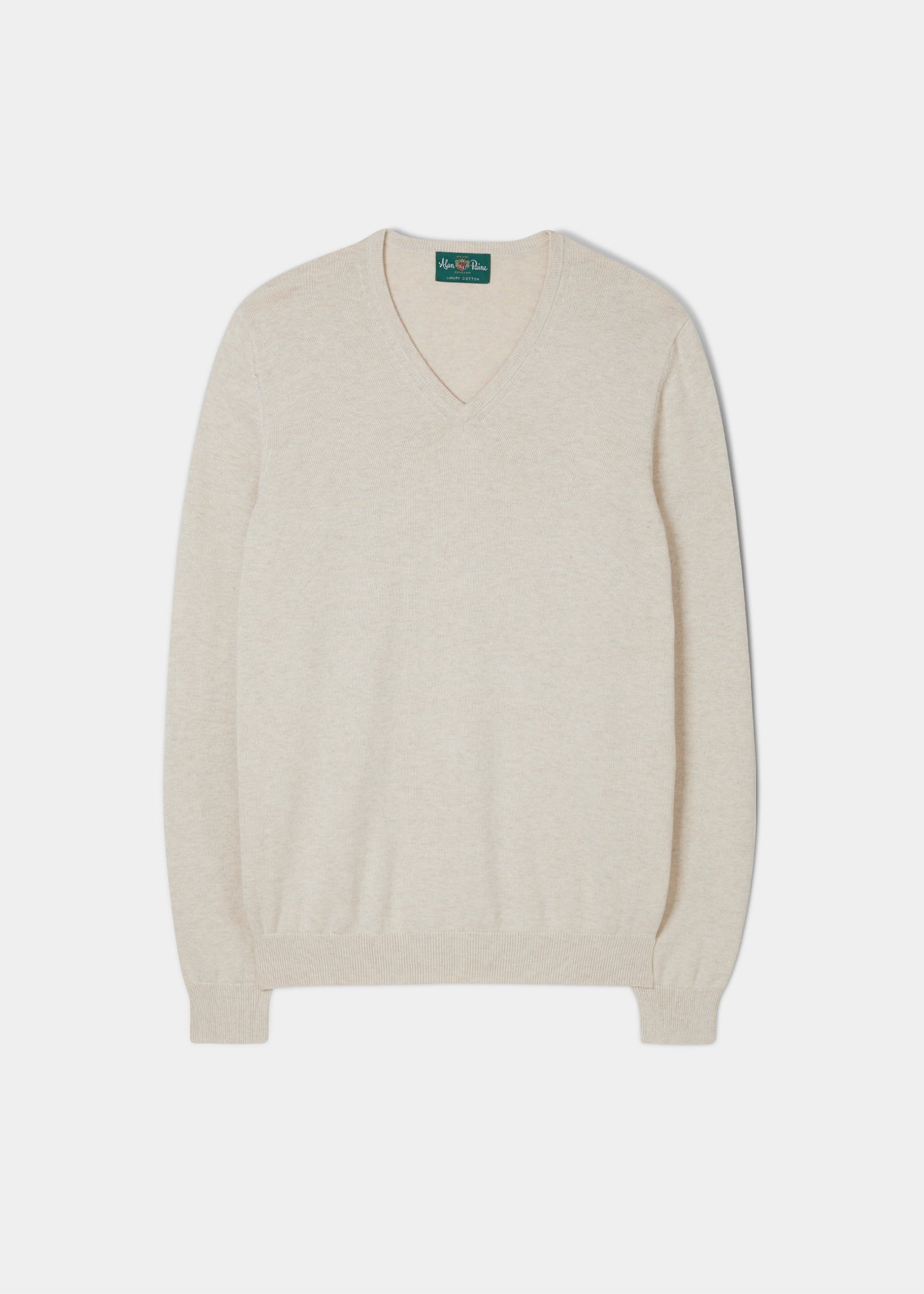 Maglione Rothwell in cotone e cashmere color sabbia